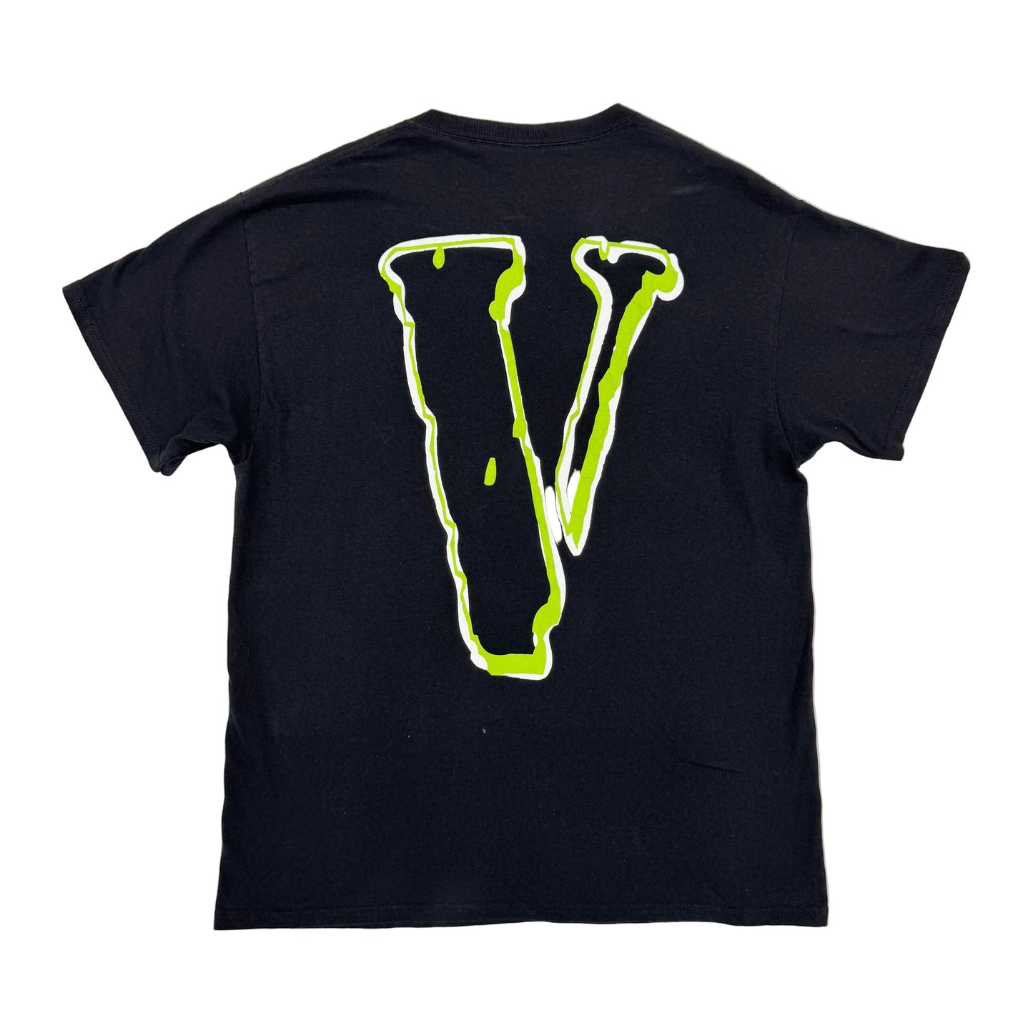 Vlone x NBA YoungBoy T-Shirt 'Black/Green' (Pre-owned)