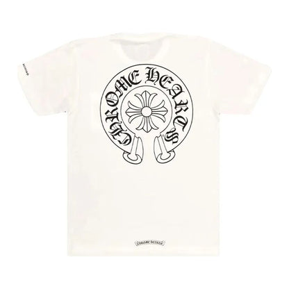 Chrome Hearts Horse Shoe Logo Pocket T-Shirt 'White'