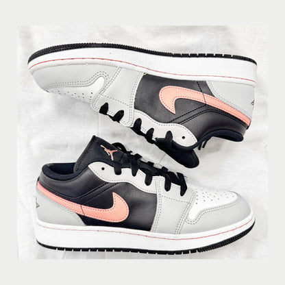 Jordan 1 Low Black Grey Pink (GS) (Pre-Owned)