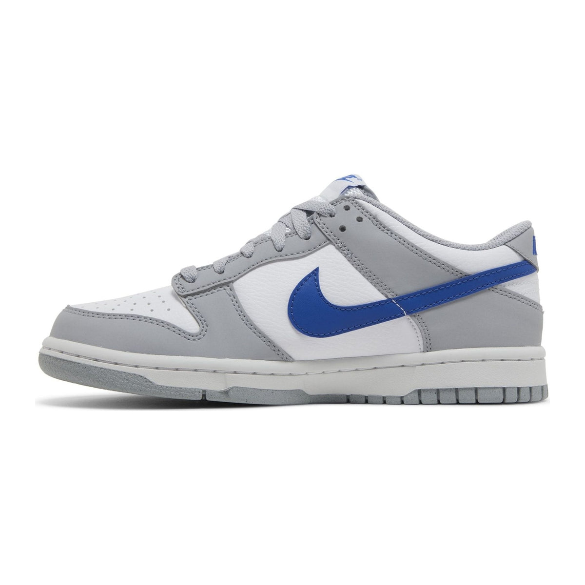 Nike Dunk Low Mini Swoosh Wolf Grey Game Royal (GS)