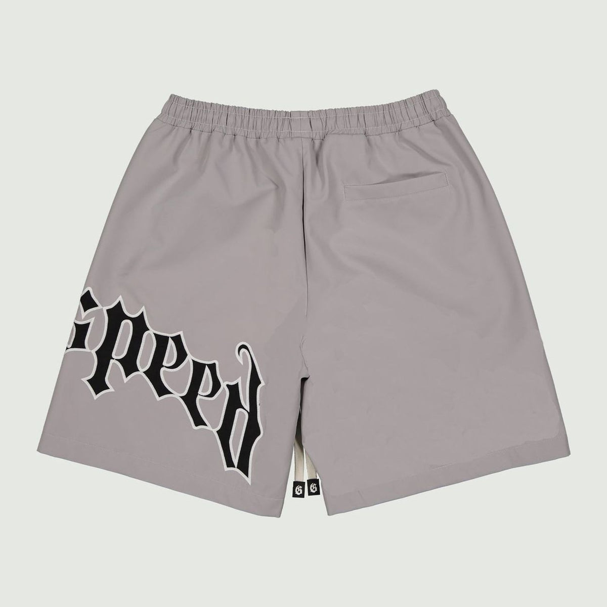 Godspeed OG Logo Nylon Shorts 'Grey'