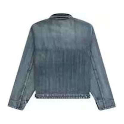 Sp5der Denim Work Jacket Light Blue Wash