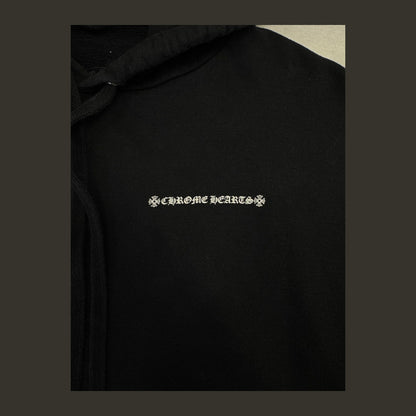 Chrome Hearts CrossSpine Hoodie 'Black' (Pre-Owned)