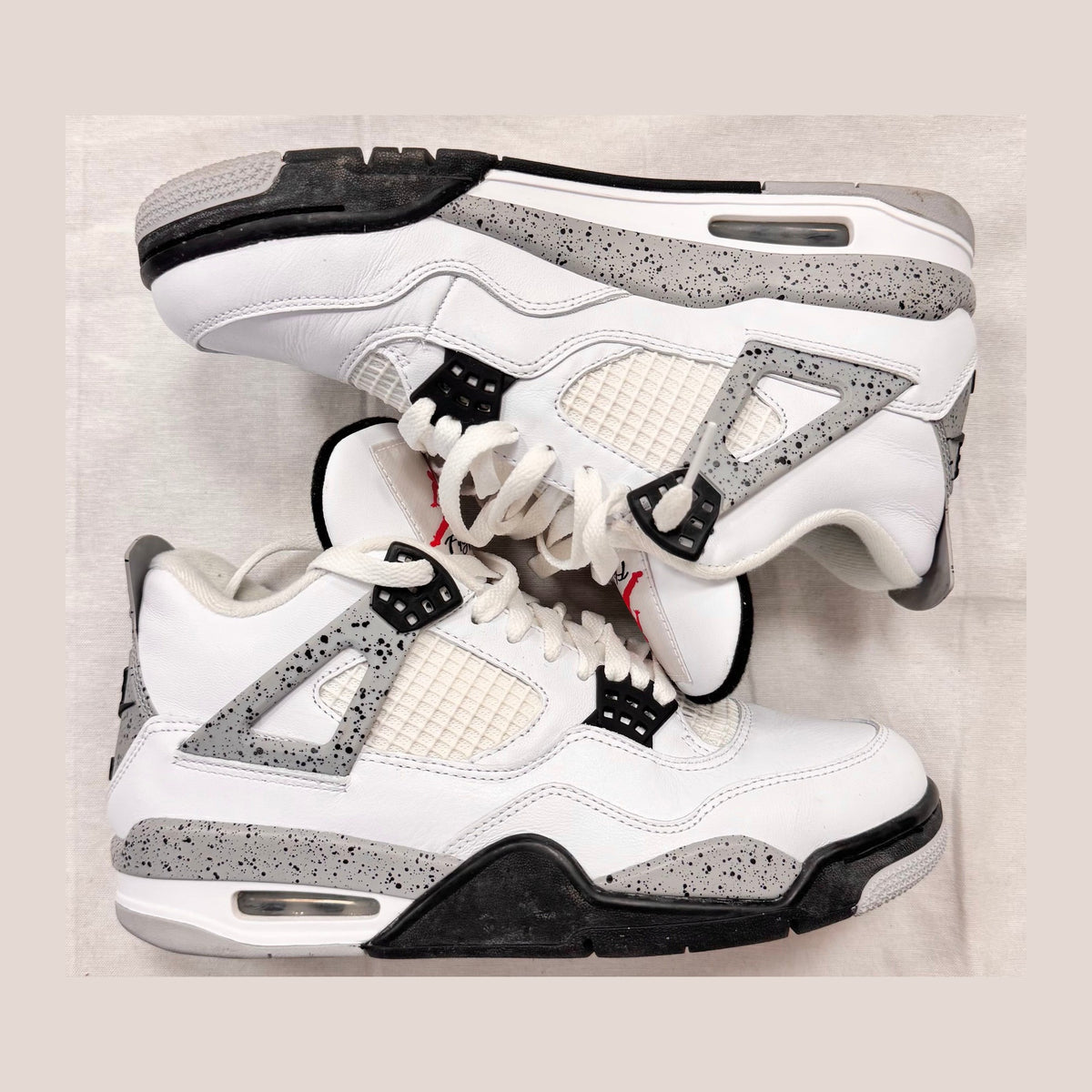 Jordan 4 Retro White Cement (2016) (Pre-Owned)