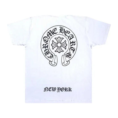 Chrome Hearts New York Horseshoe Pocket Tee 'White'