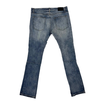 LostShdws Sun Logo Denim Pants 'Light Wash/Black' (Pre-Owned)