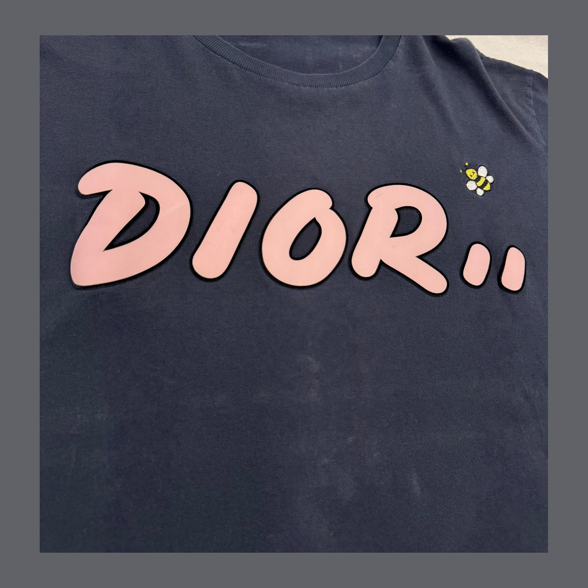 Dior x Kaws T-Shirt 'Navy Blue' (Pre-Owned)