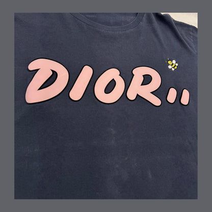 Dior x Kaws T-Shirt 'Navy Blue' (Pre-Owned)