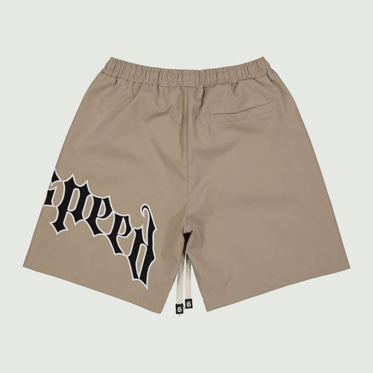 Godspeed OG Logo Nylon Shorts 'Sand'