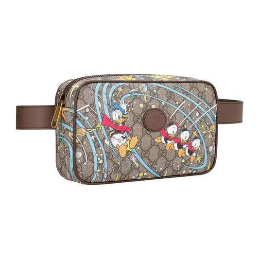 Supreme Gucci x Disney Donald Duck GG Belt Bag Beige/Ebony