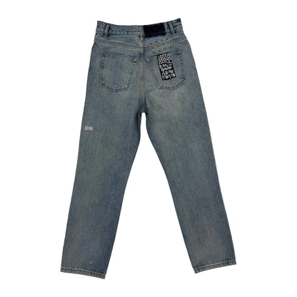 Ksubi Straight Jeans 'blue' (Pre-Owned)