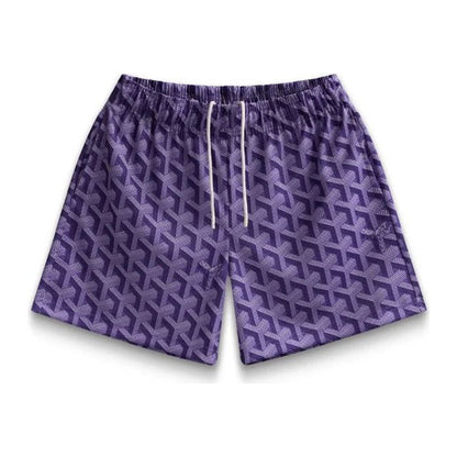Bravest Studios Goyard Shorts 'Purple'