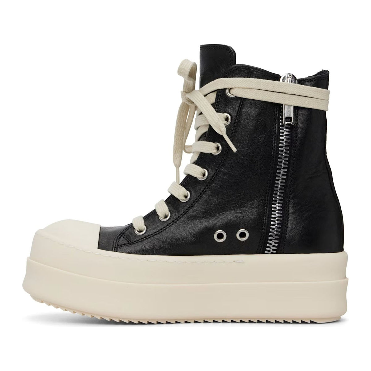 Rick Owens Black Temple Mega Bumper Sneakers