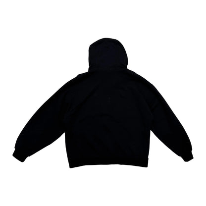 Gucci Logo-Print Relaxed-Fit Hoodie 'Black' (Pre-Owned)