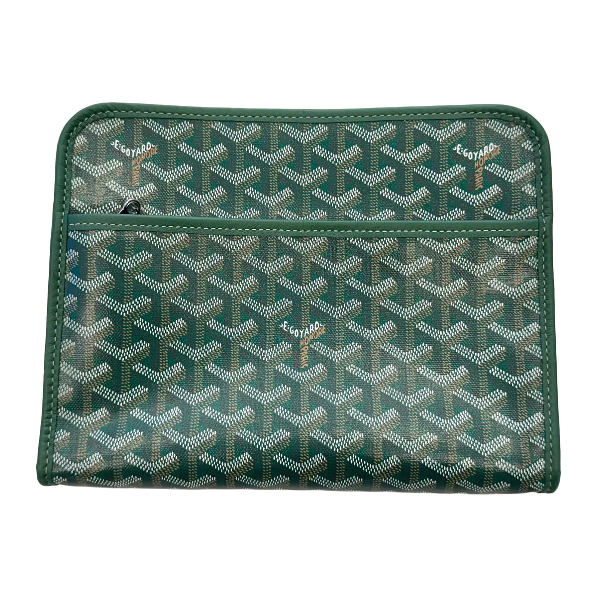 Goyard Jouvence Toiletry Bag MM Green (Pre-Owned)