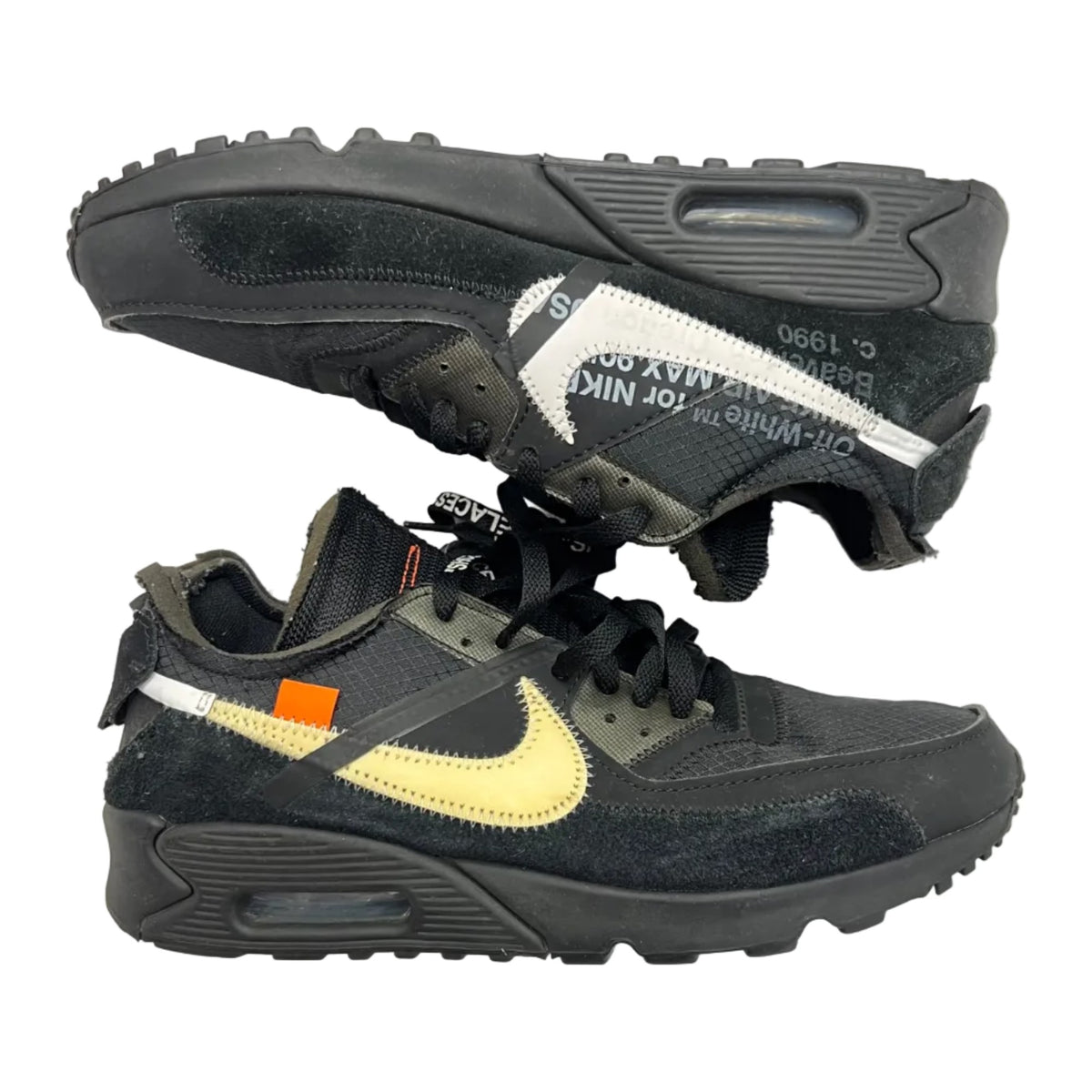 Nike Air Max 90 Off-White Black (Pre-Owned)
