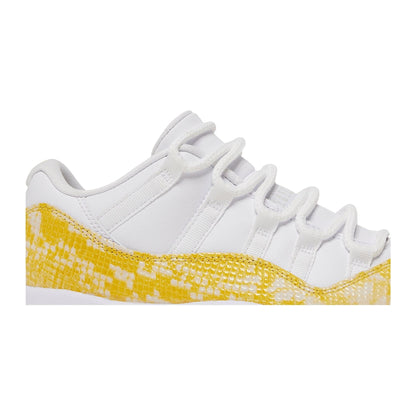 Jordan 11 Retro Low Yellow Snakeskin (Mujer)