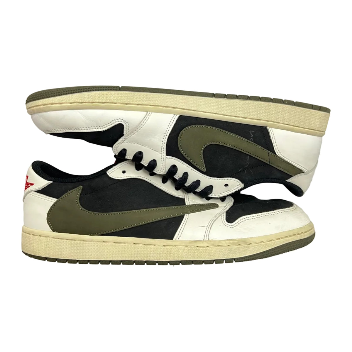 Jordan 1 Retro Low OG SP Travis Scott Olive (Women's)(Pre-Owned)