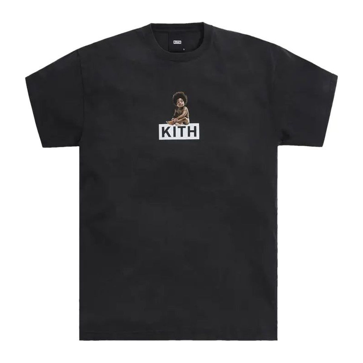 Kith For The Notorious B.I.G Ready To Die Classic Logo Vintage Tee 'Black