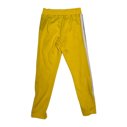 Palm Angels Track Pants 'Yellow/White' (Pre-Owned)