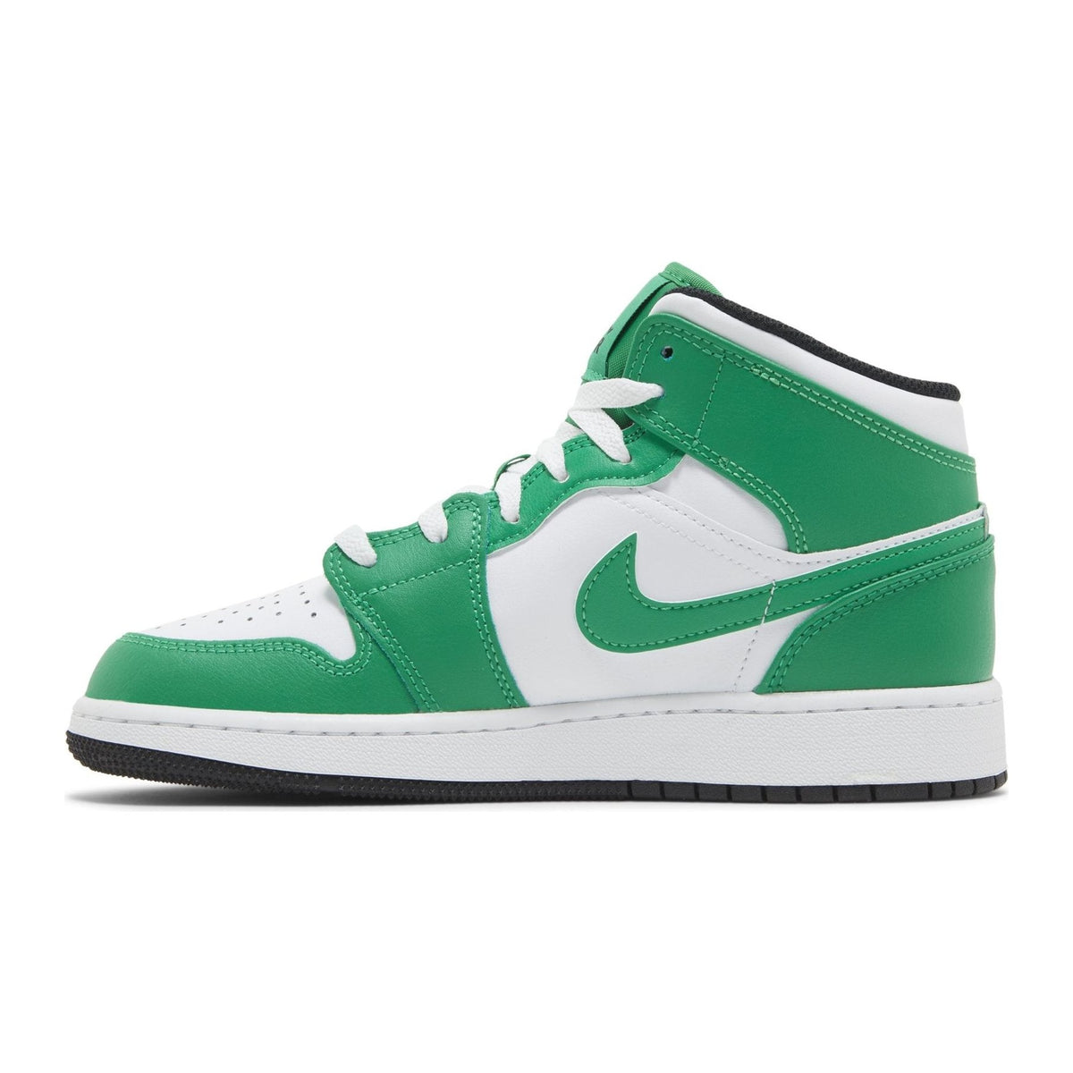 Jordan 1 Mid Lucky Green (GS)