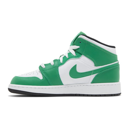Jordan 1 Mid Lucky Green (GS)