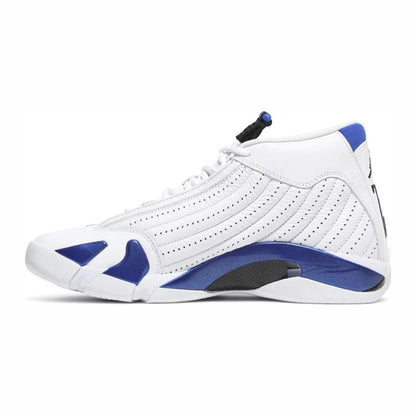 Jordan 14 Retro White Hyper Royal