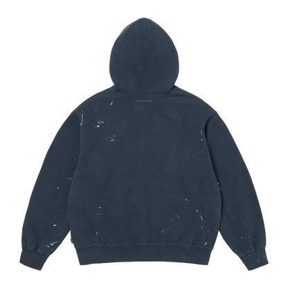 Supreme MM6 Maison Margiela Box Logo Zip Up Hoodie 'Navy'