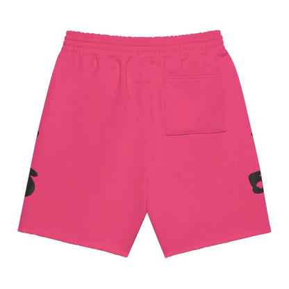 Sp5der Beluga Sweat Shorts 'Pink'