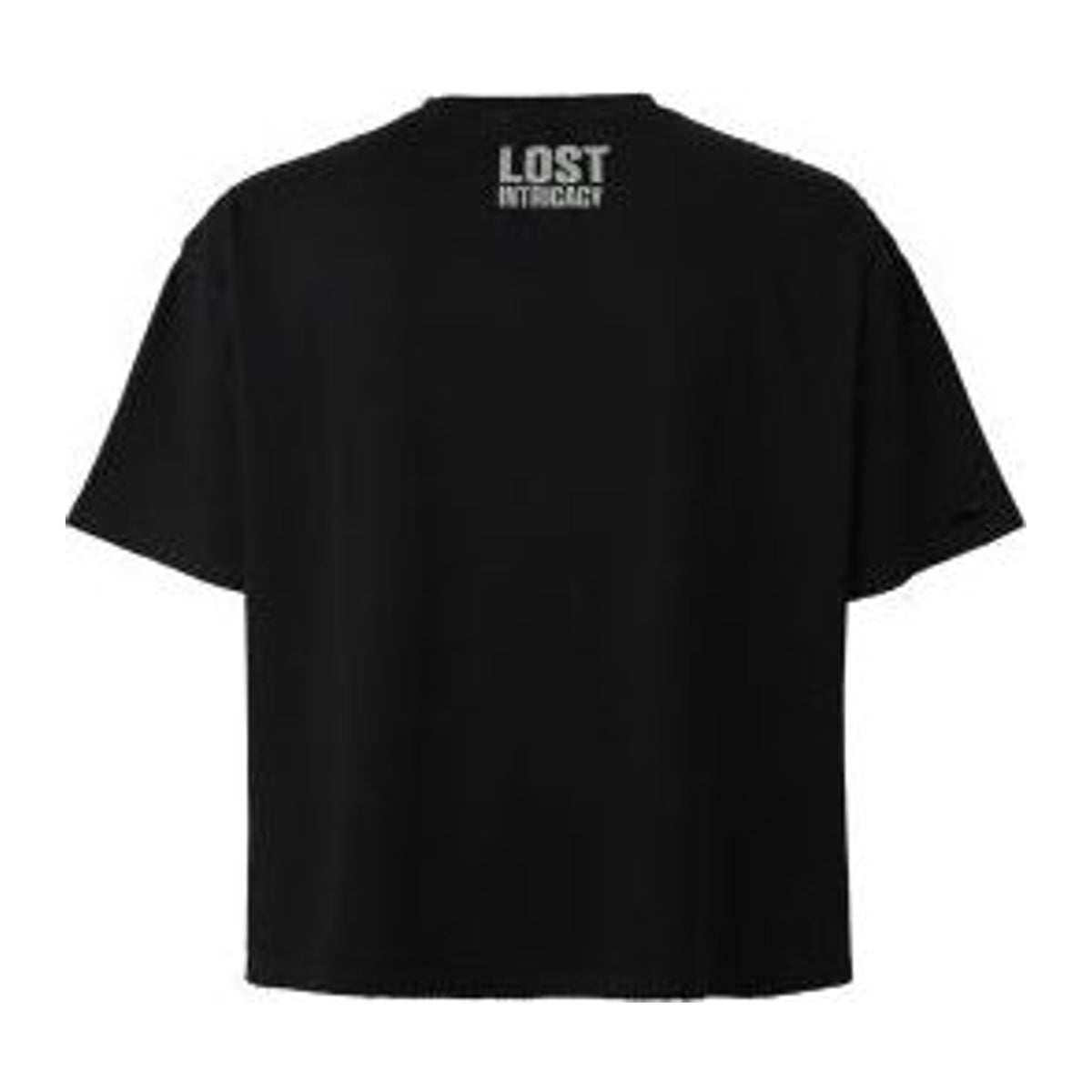 Lost intricacy Black Lost Outline T-Shirt