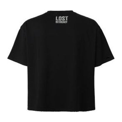 Lost intricacy Black Lost Outline T-Shirt