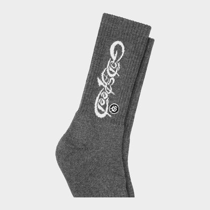 Godspeed New Age Logo Sock (Charcoal)