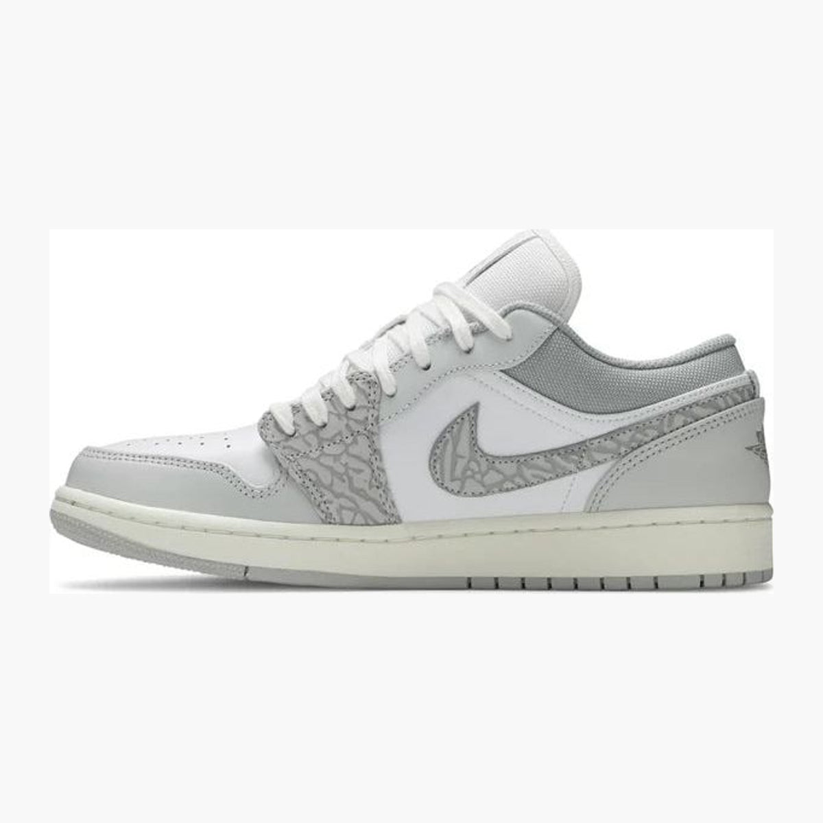 Jordan 1 Low PRM Elefante gris humo