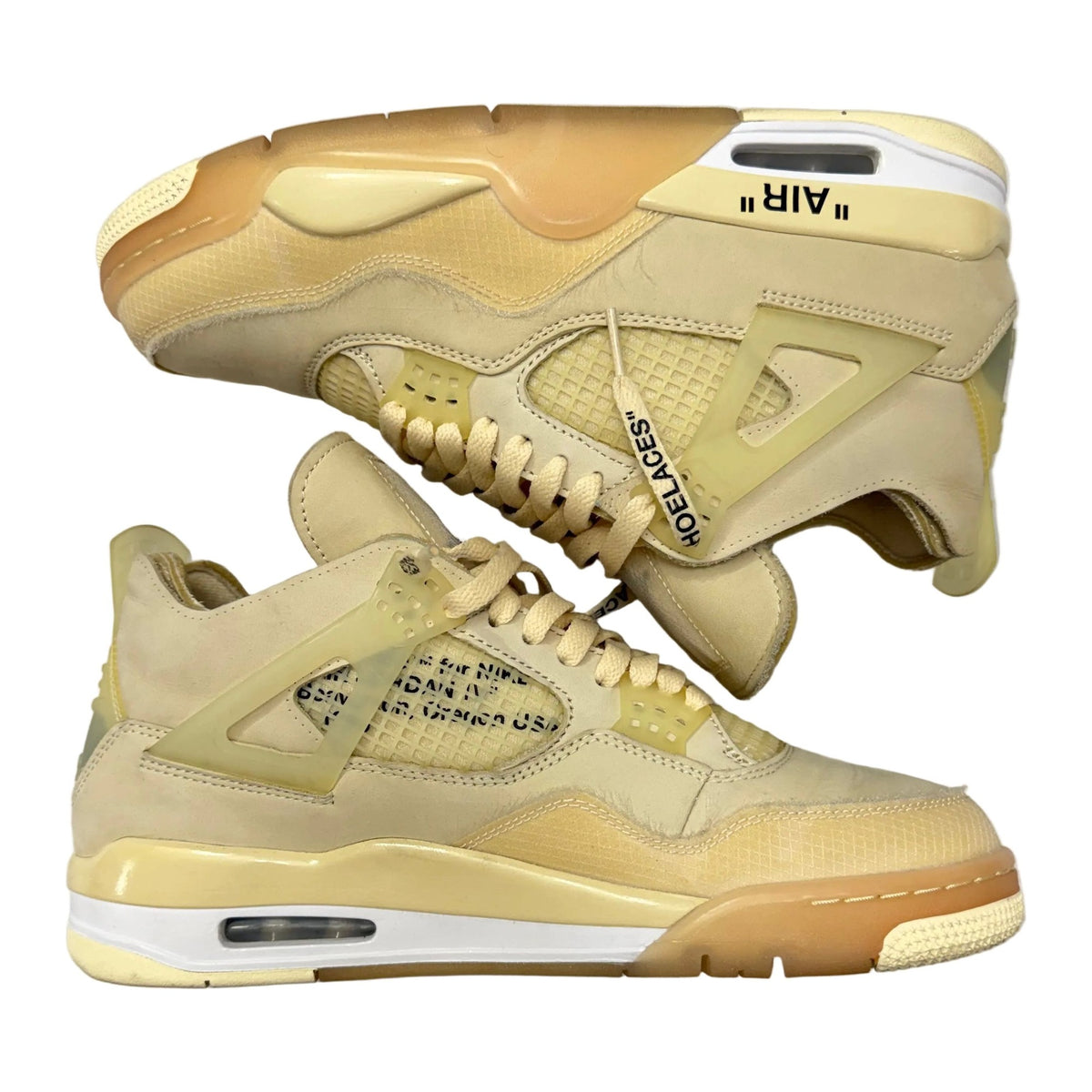 Jordan 4 Retro Off-White Sail (Women's) (Pre-Owned)