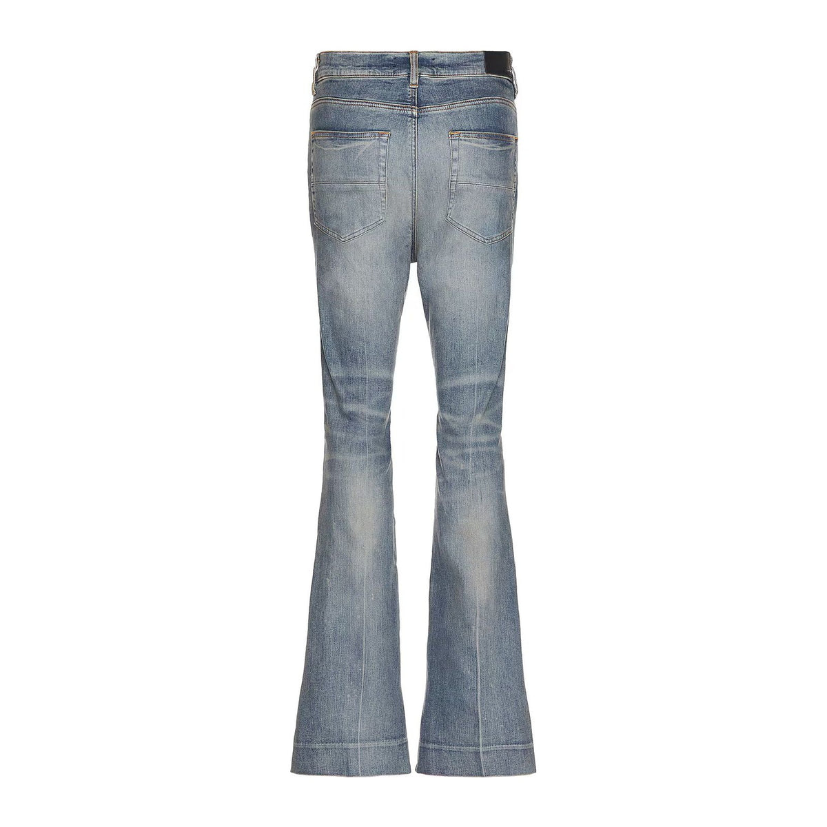 Amiri Stack Kick Flare Leg Clay Indigo Jeans