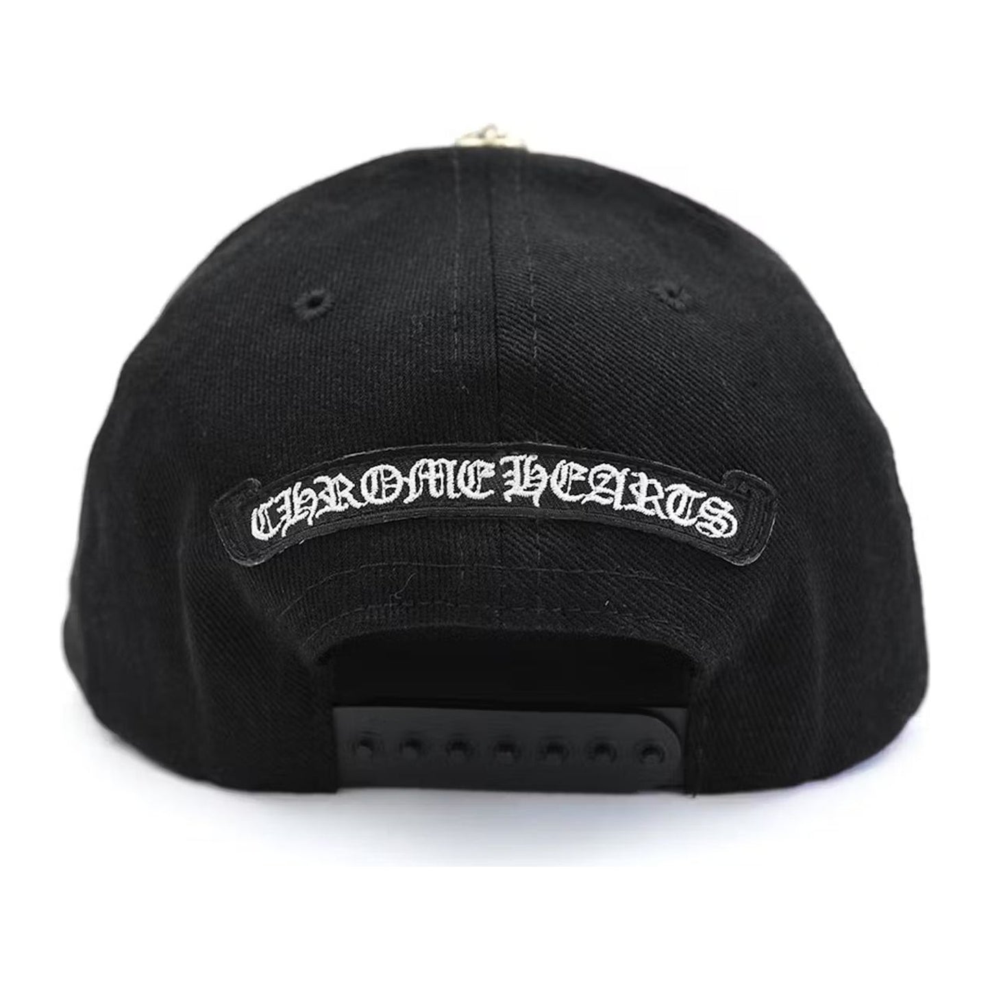 Chrome Hearts Horseshoe Denim Baseball Hat 'Black'