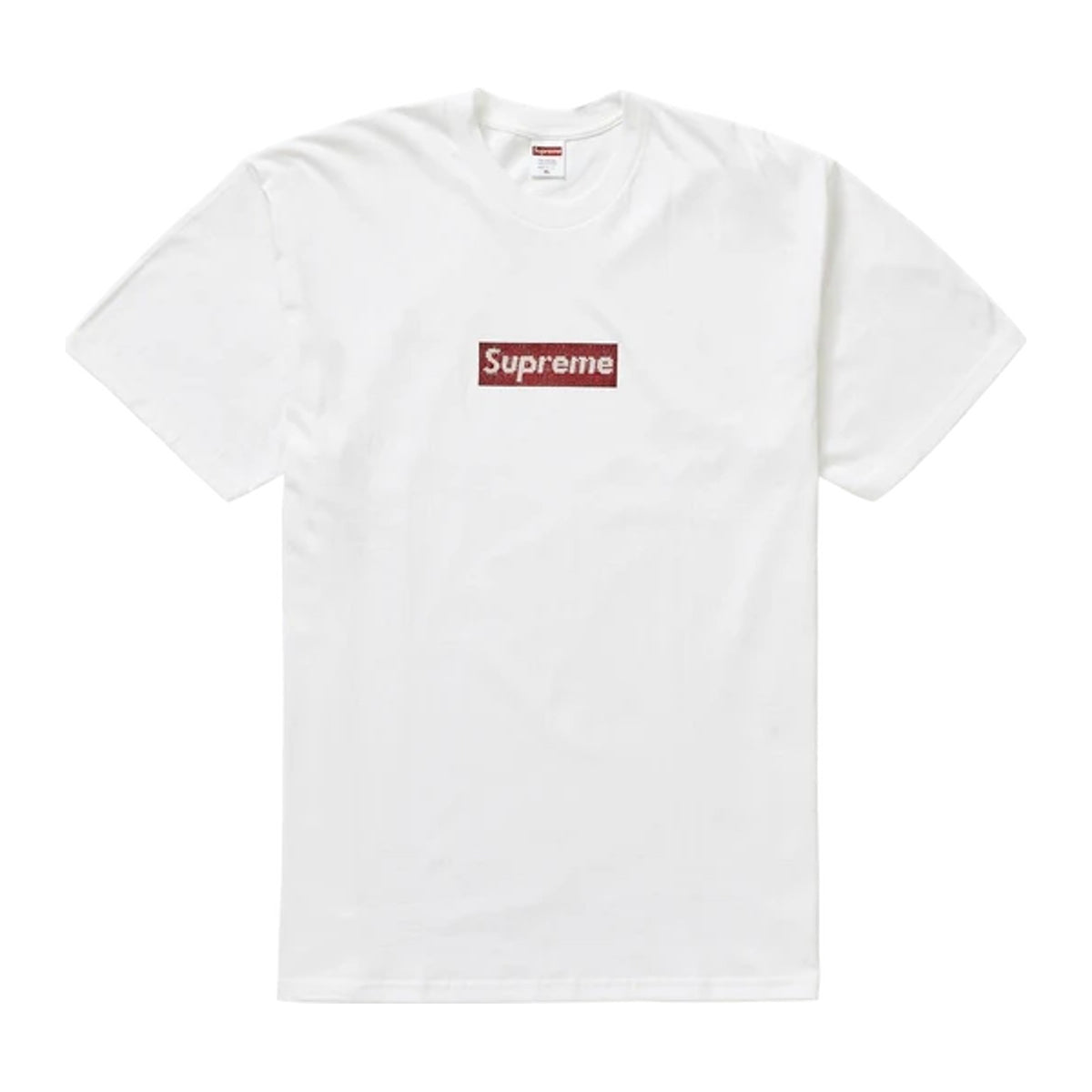 Supreme Swarovski Box Logo Tee 'White'