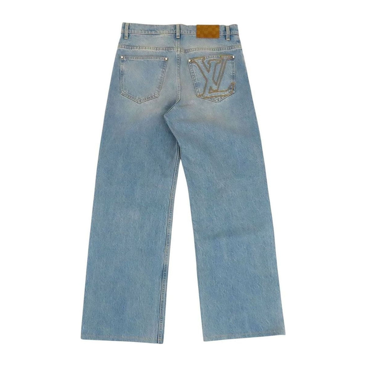 Louis Vuitton LV Stitch Skate Fit Denim Pants