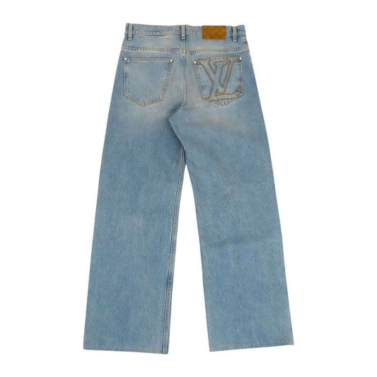 Louis Vuitton LV Stitch Skate Fit Denim Pants