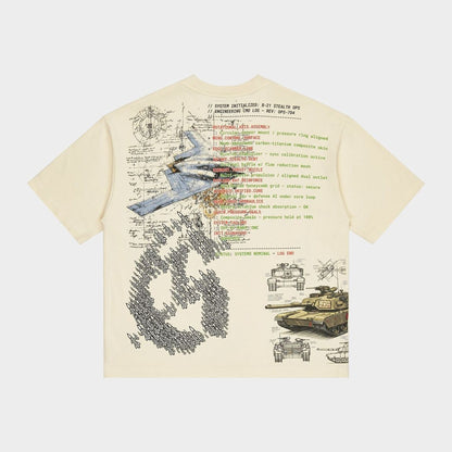 Godspeed Art Of War T-shirt (Bone)