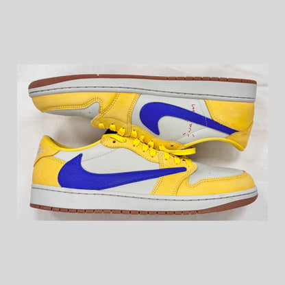 Jordan 1 Retro Low OG SP Travis Scott Canary (Women's) (Pre-Owned)