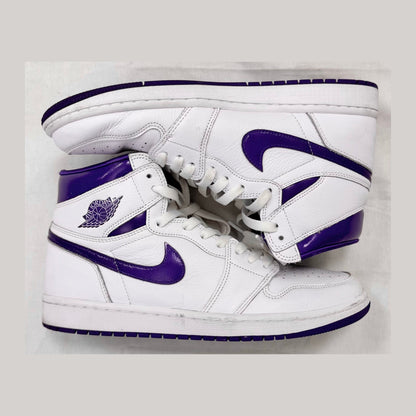 Jordan 1 Retro High Court Purple (Women's) (Pre-Owned)