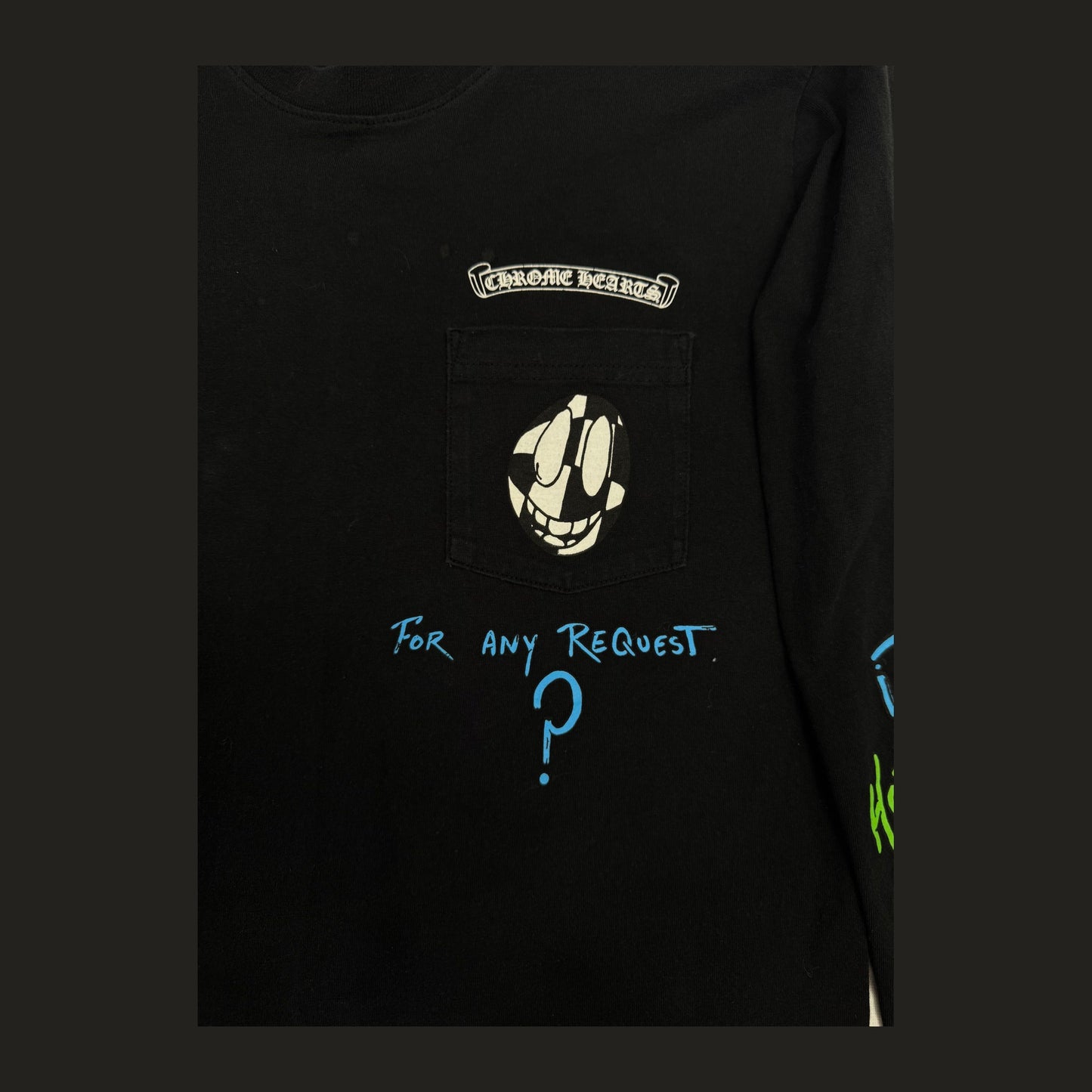 Chrome Hearts x Matty Boy Sex Records Link Long Sleeve T-shirt 'Black' (Pre-Owned)
