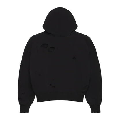 Lost Shadows DSTRY DBL Layer Logo Hoodie Black
