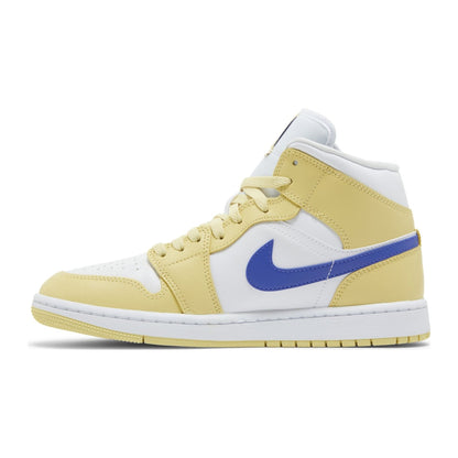 Jordan 1 Mid Lemon Wash Lapis (Women's)
