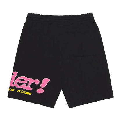 Sp5der Punk V2 Sweat Shorts 'Black'