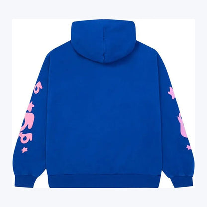 Sp5der Beluga Hoodie 'Blue'