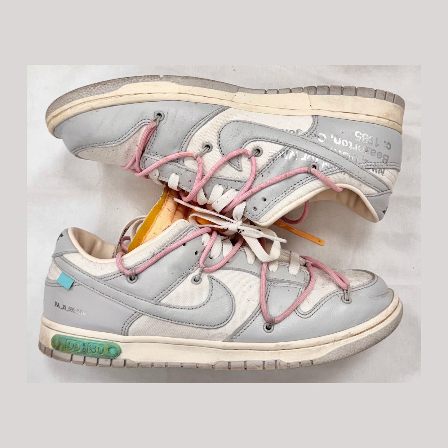 Nike Dunk Low Off-White Lot 9 (Pre-Owned)