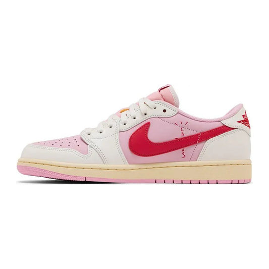 Jordan 1 Retro Low OG SP Travis Scott Sail Tropical Pink