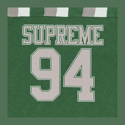 Supreme Patchwork Yoke Football Top 'Green'